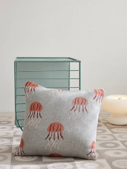 Jellyfish Knitted Cushion Cover - Prozily