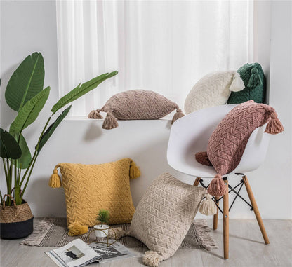 Super Soft Knitted Cushion Cover - Prozily